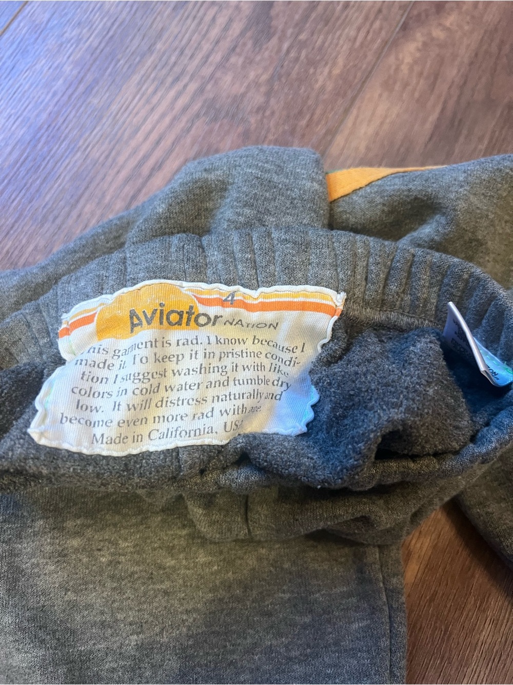 Aviator Nation KID'S CHEVRON SWEATPANTS - Picture 5 of 7